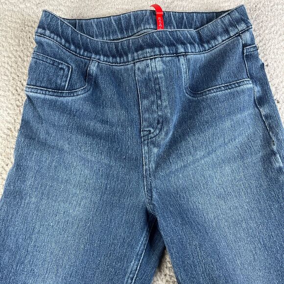 Spanx Jean-Ish Ankle Leggings Women M Skinny High Rise Denim Shaping 26 x 23 - Picture 3 of 11